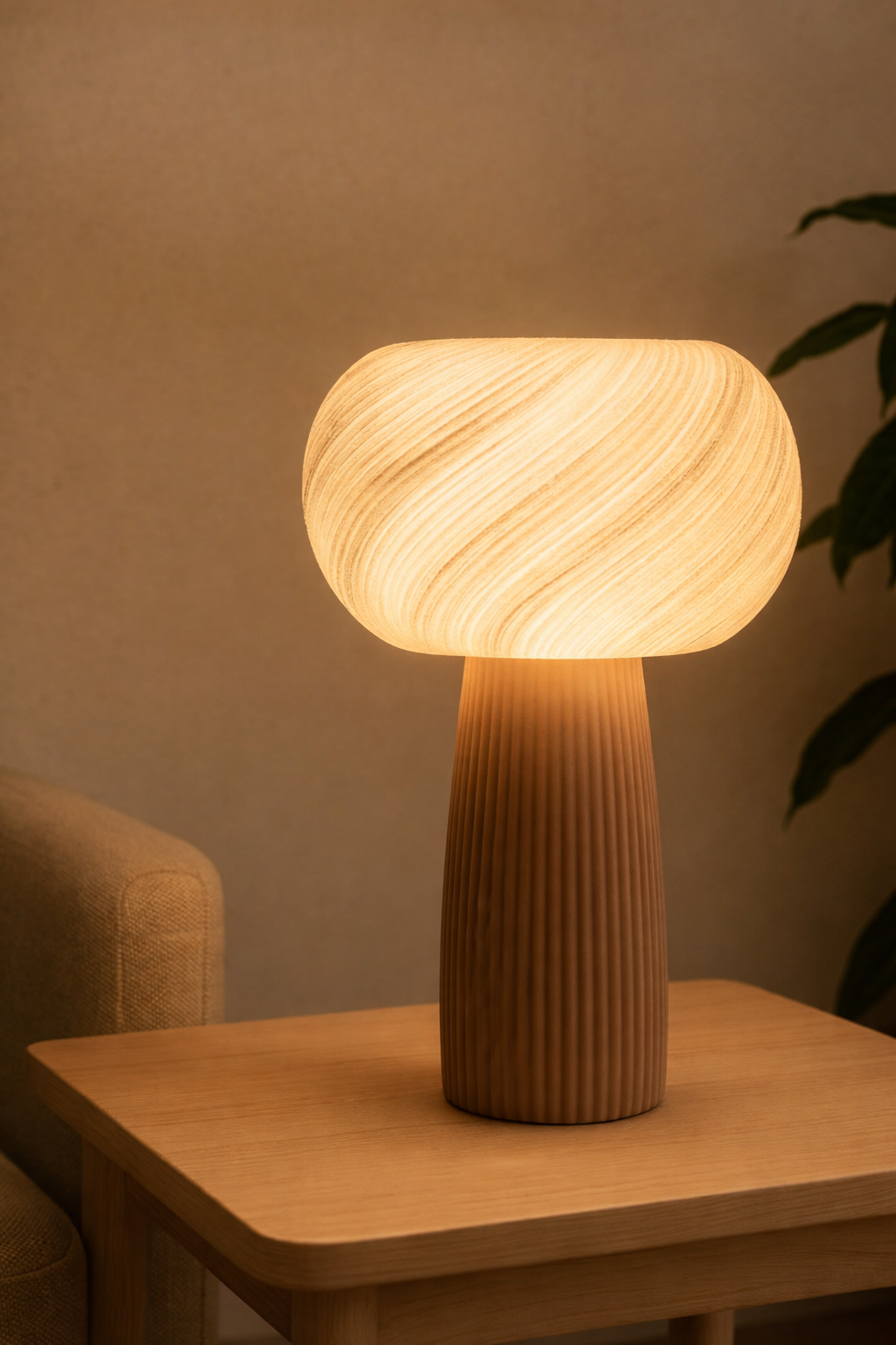Aurora Wave Table Lamp